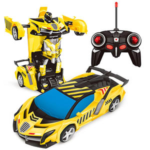 WholesKids 2 in1誘導ハンドコントロールおもちゃロボットカーコントロール2.4Ghz変換車のおもちゃワンボタン変換おもちゃ - Product Image 4