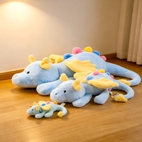 Boneka Dinosaurus Sayap Lembut Grosir Pabrik Custom OEM ODM untuk Hadiah Ulang Tahun Anak Dekorasi Kamar Bayi Fantasi