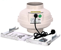 Ventilateur centrifuge silencieux en ligne pour conduit d'air de 100 mm (4 pouces)