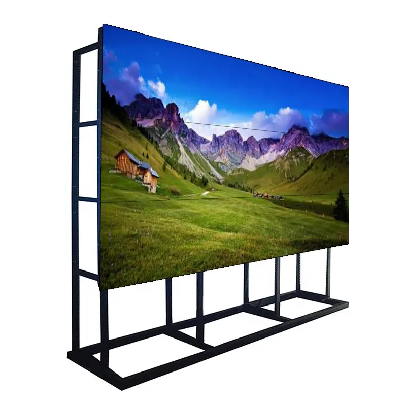 1x3 hd wall mounted floorstanding auto show imported original panel factory direct hot sale lcd video wall
