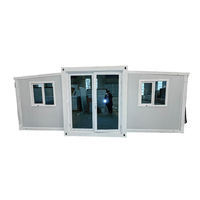 Casa Contenedor de Acero Expandible Personalizada, Villa Prefabricada Modular con Diseño Moderno para Uso Residencial con Dormitorios