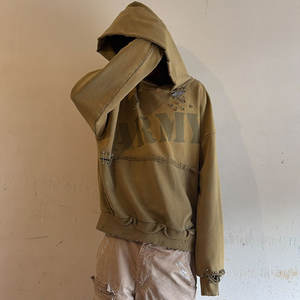 Produttore di Abbigliamento Streetwear Huili, Felpe con Cappuccio 100% Cotone, Vestibilità Ampia, Personalizzabili con Stampa, Effetto Vintage e Invecchiato - Product Image 3