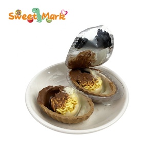 Direct Source Factory Halal Chocolate Cup Biscuits Choco Noodles with Jam - Product Image 6