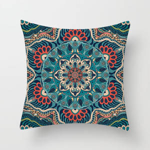 Funda <span class=keywords><strong>de</strong></span> Almohada con Estampado <span class=keywords><strong>de</strong></span> Mandala Colorido en Patchwork, Funda <span class=keywords><strong>de</strong></span> Cojín para Sofá <span class=keywords><strong>de</strong></span> Dormitorio, Decoración del Hogar <span class=keywords><strong>de</strong></span> Estilo Nórdico - Product Image 3