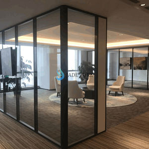 แผ่นกระจกนิรภัยฝ้าสำหรับ<span class=keywords><strong>กั้น</strong></span>ในสำนักงาน - Product Image 5