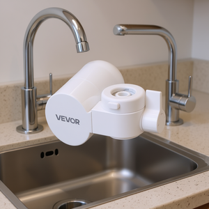 Grifo Purificador de Agua Horizontal Vevor para Fregadero de Cocina, Plástico Blanco, Agua Potable Directa - Product Image 2