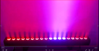 Professionnel 18 pièces * 10W Rgbw 4in1 Led laveuse murale lumière linéaire Dmx lavage Dj équipement Ip65 barre de matrice étanche