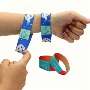 Gelang Olahraga Elastis Custom Logo, Dapat Disesuaikan, Fleksibel, Bahan Polyester Spandex Sublimasi untuk Pria - Product Image 2