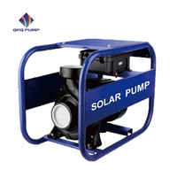 Pompe à eau centrifuge QNQ PUMP, solaire domestique, 2 CV, CC 110 V, pour l'irrigation agricole