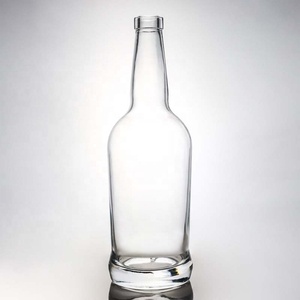 Botella de Licor de Cristal con Corcho, Forma Redonda, 700ml 750ml, Vodka, Ginebra, Whisky, Buen Precio - Product Image 5