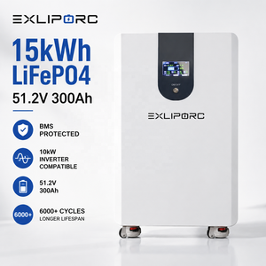 Batería Dividida de 51.2V 300Ah 15kWh |   Almacenamiento Solar a Granel para Distribuidores, Montaje en Pared o Suelo, Compatible con CAN 10kW - Product Image 4