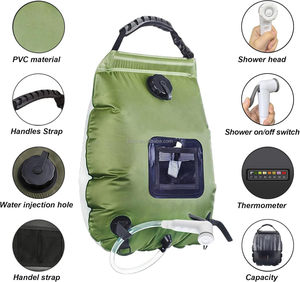 2025 <span class=keywords><strong>20L</strong></span> PVC Portable <span class=keywords><strong>solaire</strong></span> Camping sac de <span class=keywords><strong>douche</strong></span> étanche en plein air voyage <span class=keywords><strong>pression</strong></span> rapide chauffé Camping outil accessoire - Product Image 6