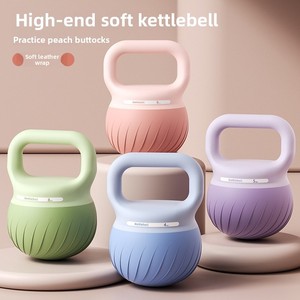 Phụ Nữ Của Nhà Mới Sử Dụng Chống-Mùa Thu Phòng Tập Thể Dục Kettlebell PVC Mềm Squat Đào Tạo Đu Miễn Phí Trọng Lượng Kettlebell Nâng Quả Tạ - Product Image 6