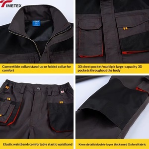 Uniformes TIMETEX para Taller <span class=keywords><strong>de</strong></span> Reparación <span class=keywords><strong>de</strong></span> Autos, <span class=keywords><strong>Ropa</strong></span> <span class=keywords><strong>de</strong></span> <span class=keywords><strong>Trabajo</strong></span> con Estampado <span class=keywords><strong>de</strong></span> Texto, para Gasolinera, Obras <span class=keywords><strong>de</strong></span> Construcción, <span class=keywords><strong>Ropa</strong></span> <span class=keywords><strong>de</strong></span> Protección Laboral - Product Image 4