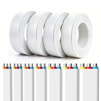Kabel Aluminium BLVVB Berisolasi PVC 300/500V Inti Padat untuk Perkabelan Konstruksi Hunian