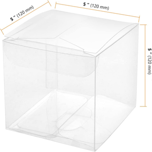 กล่องพลาสติกใสแบบใช้แล้วทิ้งสำหรับงานแต่งงาน วันเกิด วันแม่ วันพ่อ วันคริสต์มาส - ปรับแต่งได้สำหรับใส่ของขวัญซูชิ - Product Image 6