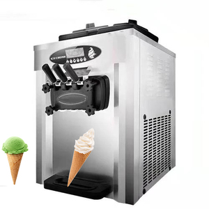Nouvelle <span class=keywords><strong>Machine</strong></span> à Glace <span class=keywords><strong>Professionnelle</strong></span> de Comptoir Trois Saveurs pour Usage Commercial - Product Image 1