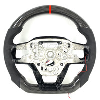 Volant en fibre de carbone pour Ford Mustang GT500 S650 2023 2024 Upgraded Automotive Parts