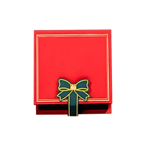 Klappe mit Knopf Geschenk verpackung Papier ausgefallene Boxen für Freunde Weihnachts bögen für Kleidung Geschenk Weihnachts box
