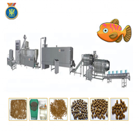 Machine d'extrusion pour la fabrication de granulés de poissons, vis double, g