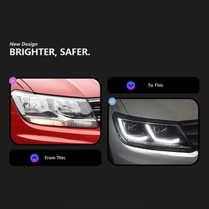 Amélioration des phares avant pour VW <span class=keywords><strong>Tiguan</strong></span> avec animation de démarrage - Product Image 4