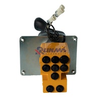 Poignée hydraulique de commande de débit pour chargeuse sur pneus DJS2 W-07-00209, commande hydraulique, joystick, valve pilote