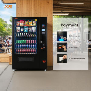 ตู้จำหน่ายสินค้าอัตโนมัติ XY สำหรับขนมและเครื่องดื่มกระป๋อง พร้อมเครื่องอ่านเหรียญ ธนบัตร และบัตร ได้รับความนิยมในตลาดยุโรป - Product Image 5