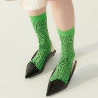 Chaussettes habillées pour femmes, sans couture, antibactériennes, respirantes, avec logo au bas, pour un fini soyeux au quotidien