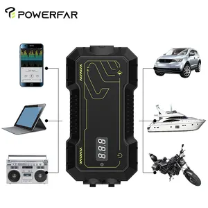 Profession eller Multifunktions-Mini-Batterie-Booster UK Tragbare Power Bank Motorräder Auto-Starthilfe Jump Pack