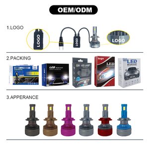 <span class=keywords><strong>Prix</strong></span> de gros H4 auto phares kits de phares de voiture 8000lm phares LED H1/H3/H7/H8/H9/H11/H10/9005/9006/880/881 - Product Image 6