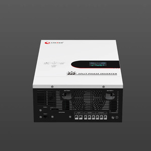 Invertisseur hybride monophasé à onde sinusoïdale pure 110V 5kW 5000W 24V 10kW, onduleurs solaires hybrides 24 volts 10000 watts - Product Image 2