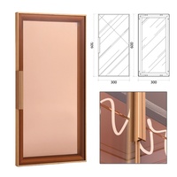 Profils de porte de placard en aluminium de style italien, luxe moderne