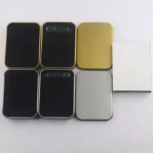 feuerzeug geschenkbox gold silber schwarz eisen box display metall verpackungsbox