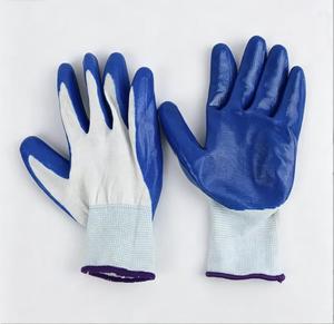 <span class=keywords><strong>Guantes</strong></span> Recubiertos de Látex, Nailon y Nitrilo, Transpirables, Resistentes al Desgaste, Antiarrugas, de Protección Laboral, Antideslizantes y de Seguridad - Product Image 5