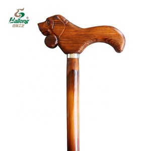 Bâton de <span class=keywords><strong>marche</strong></span> <span class=keywords><strong>en</strong></span> <span class=keywords><strong>bois</strong></span> antique à poignée <span class=keywords><strong>en</strong></span> forme d'animal personnalisé pour la <span class=keywords><strong>marche</strong></span> - Product Image 2