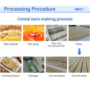 Máquina de corte de barra de proteína OCEAN, máquina de fabricación de barra de sésamo y cereales, línea de producción de barra de caramelo de arroz - Product Image 3