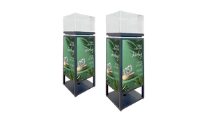 4-sided 5-sided P2.0 mini cube LED display for indoor advertising, restaurants, shopping malls retail stores elevators - digital - Product Image 5