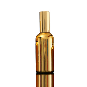 Fuyun Rapido di trasporto del nuovo design di lusso <span class=keywords><strong>100</strong></span> <span class=keywords><strong>ml</strong></span> scorrevole oro pompa bottiglia dello spruzzo di vetro - Product Image 1