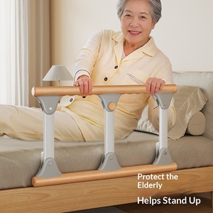 High-quality comfortable elderly bed rail with storage <b>bag</b> and safety belt - Product Image 2