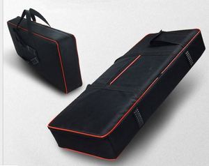 กระเป๋าใส่คีย์บอร์ด 61 คีย์ คุณภาพสูง พกพาสะดวก สำหรับโรงงานมาตรฐาน BSCI รับผลิตแบบ OEM พร้อมโลโก้สั่งทำพิเศษ บุอย่างดีสำหรับเครื่องดนตรี - Product Image 3