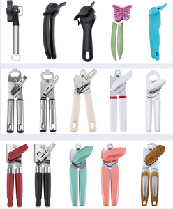 Pembuka Kaleng Manual Pegangan Ergonomis Tepi Halus Baja Tahan Karat Konstruksi Tahan Lama untuk Dapur - Product Image 4