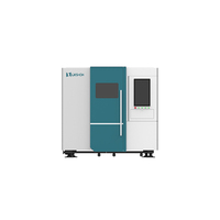 Machine de découpe laser à fibre entièrement fermée, dernière génération LX3015PHO, pour la découpe de tôles métalliques avec table d'échange