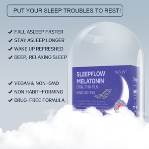 Les suppléments de bandes de sommeil dissolvantes orales de haute qualité améliorent l'humeur et améliorent la qualité du sommeil pour les adultes - Product Image 5