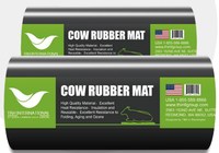 Tapis en caoutchouc pour vaches, surface de repos confortable et durable pour bovins laitiers, service de découpe et de moulage personnalisable T&H International