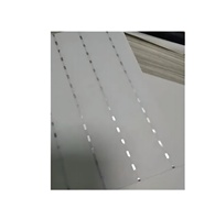 Papier spécial A4 120g avec bande de sécurité intégrée, matériau en pâte à papier recouvert de résine anti-contrefaçon pour l'impression industrielle