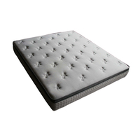 Matelas de magasin de sortie d'usine Matelas à ressorts ensachés en mousse à mémoire de forme pour hôtel cinq étoiles Lit à roulettes King Queen Size Matelas en latex naturel