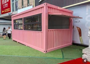 Casa Container Modulare Prefabbricata Personalizzata, Chiosco Container con Finestra ad Apertura Idraulica, Case Modulari Prefabbricate - Product Image 5