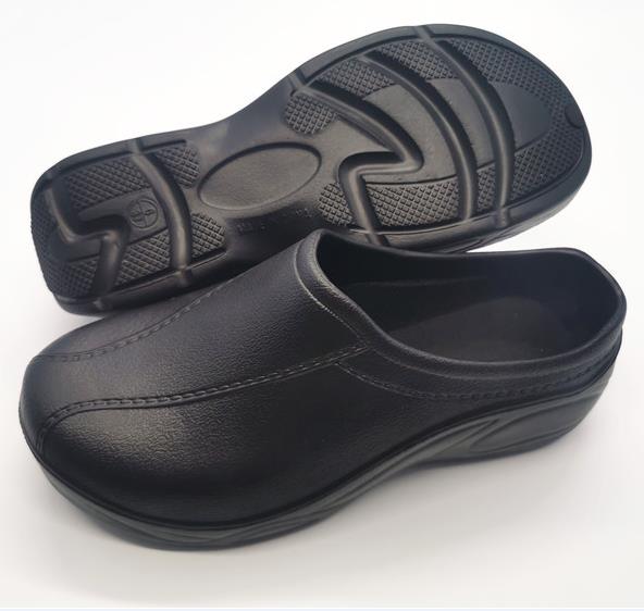 Новые водонепроницаемые рабочие туфли для мастерской еды, Черная кухонная обувь, сабо, обувь для готовки для мужчин и женщин