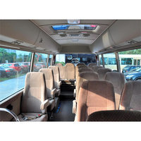 Autocar Toyota Coaster Bus de Transport Public Minibus 16 Places Toyota 2018 Hiace Fourgonnette Passagers d'Occasion en Vente Avantageuse