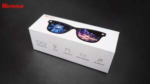 WAi4 Smart Glasses <b>Bluetooth</b> Calling Simultaneous Interpretation AI Voice Assistant Recording Music Play Strong Flashlight - Product Image 3